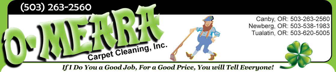 O'Meara Carpet Cleaning Header